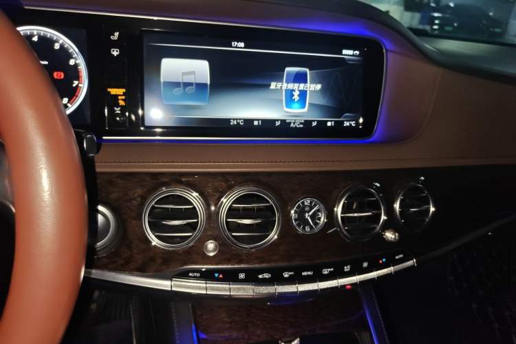 Used Mercedes-Benz S-Class 2016 S 320 L Business Model Audio And AC Panel