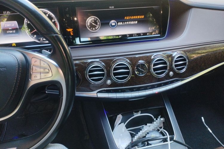 Used Mercedes-Benz S-Class 2016 S 320 L Business Model Audio And AC Panel