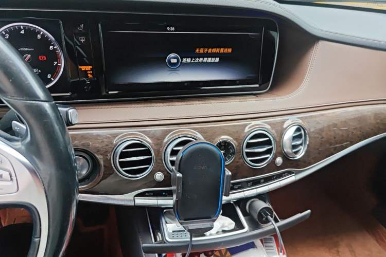 Used Mercedes-Benz S-Class 2016 S 320 L Business Model Audio And AC Panel