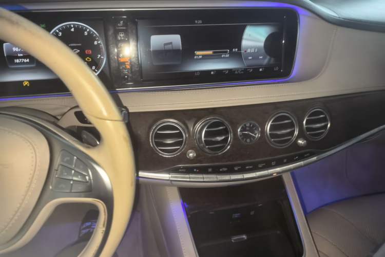 Used Mercedes-Benz S-Class 2016 S 320 L Business Model Audio And AC Panel