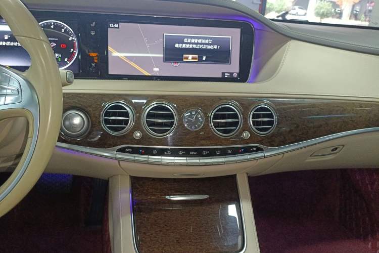 Used Mercedes-Benz S-Class 2016 S 320 L Business Model Audio And AC Panel