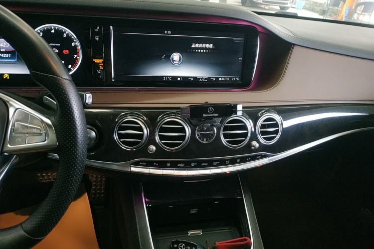 Used Mercedes-Benz S-Class 2016 S 400 L 4MATIC Audio And AC Panel