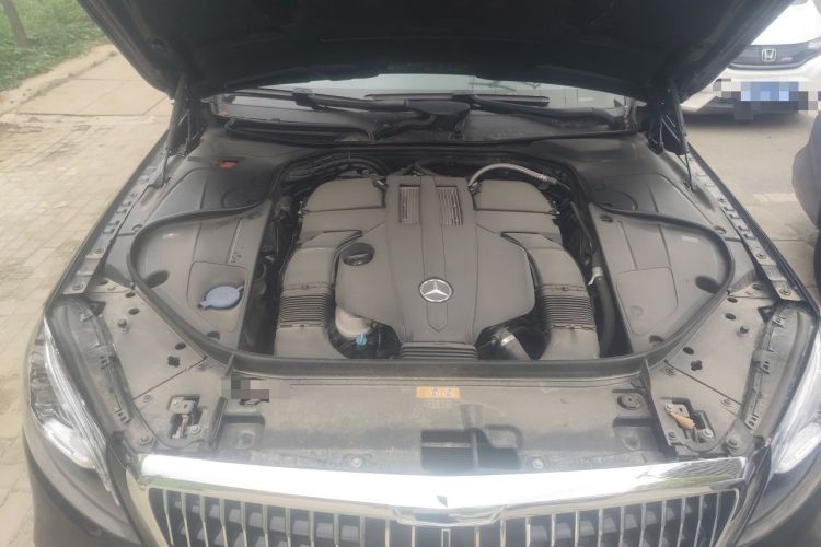 Used Mercedes-Benz S-Class 2016 S 320 L Luxury Model Engine Bay