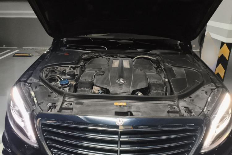 Used Mercedes-Benz S-Class 2016 S 320 L Business Model Engine Bay