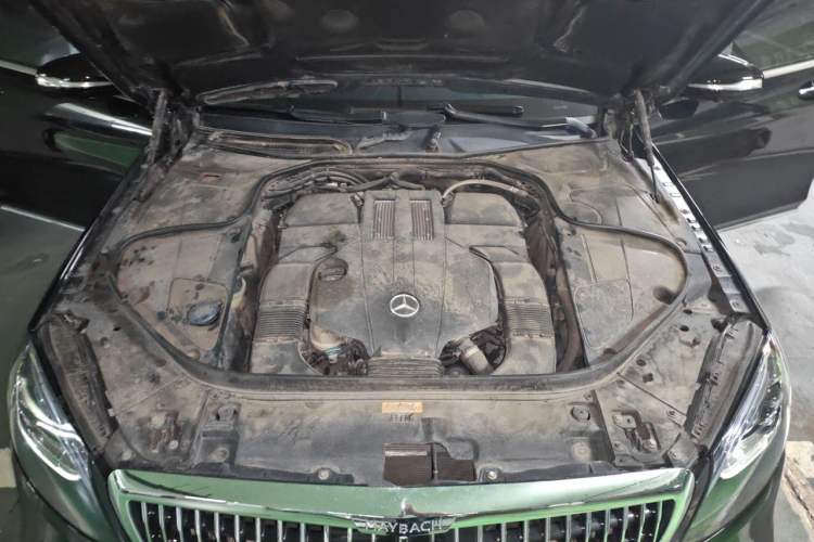 Used Mercedes-Benz S-Class 2016 S 320 L Luxury Model Engine Bay