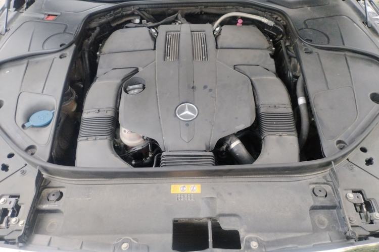 Used Mercedes-Benz S-Class 2016 S 400 L 4MATIC Engine Bay