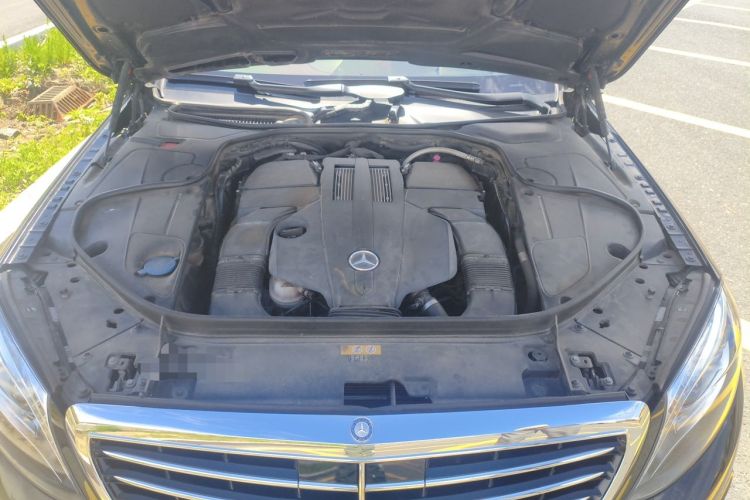 Used Mercedes-Benz S-Class 2016 S 400 L 4MATIC Engine Bay
