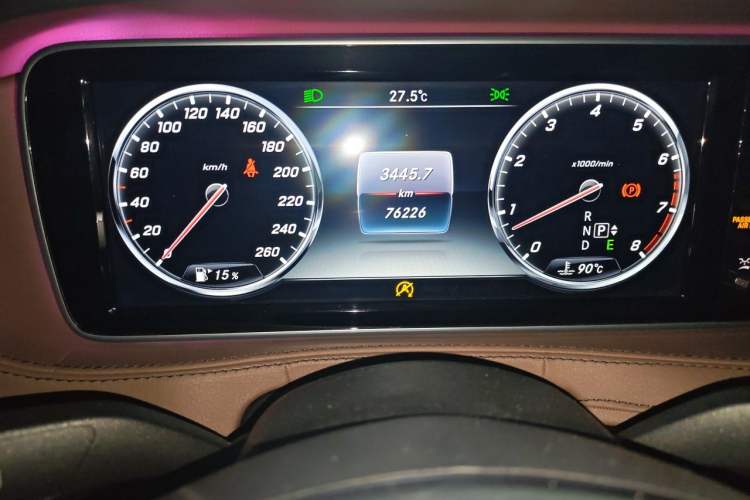 Used Mercedes-Benz S-Class 2016 S 400 L 4MATIC Instrument Cluster