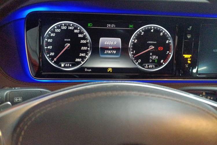 Used Mercedes-Benz S-Class 2016 S 320 L Luxury Model Instrument Cluster