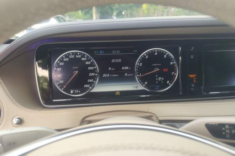 Used Mercedes-Benz S-Class 2016 S 320 L Luxury Model Instrument Cluster