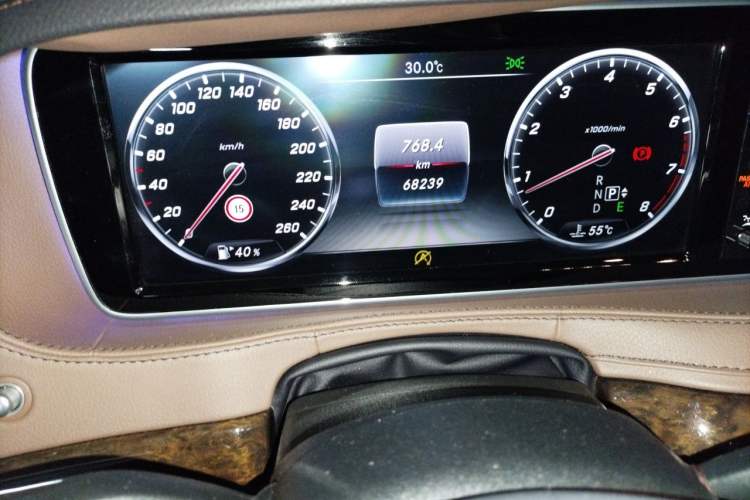 Used Mercedes-Benz S-Class 2016 S 320 L Business Model Instrument Cluster