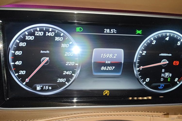 Used Mercedes-Benz S-Class 2016 S 320 L Luxury Model Instrument Cluster