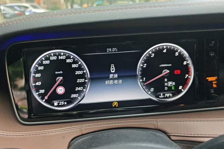 Used Mercedes-Benz S-Class 2016 S 320 L Business Model Instrument Cluster
