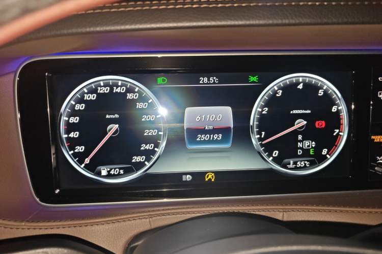 Used Mercedes-Benz S-Class 2016 S 320 L Business Model Instrument Cluster