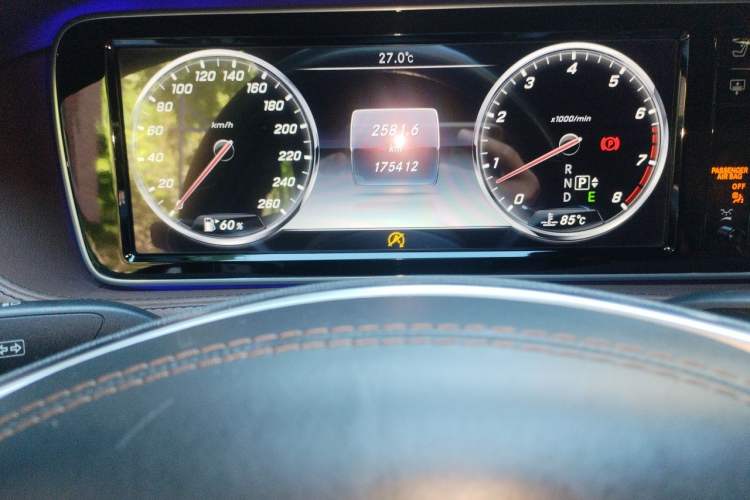 Used Mercedes-Benz S-Class 2016 S 320 L Business Model Instrument Cluster