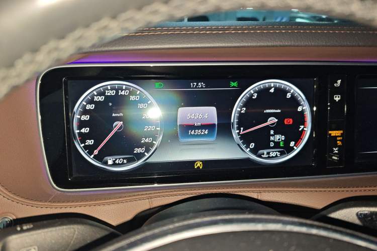 Used Mercedes-Benz S-Class 2016 S 320 L Business Model Instrument Cluster