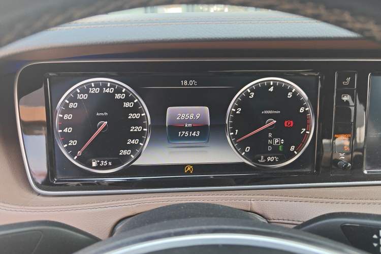 Used Mercedes-Benz S-Class 2016 S 320 L Business Model Instrument Cluster