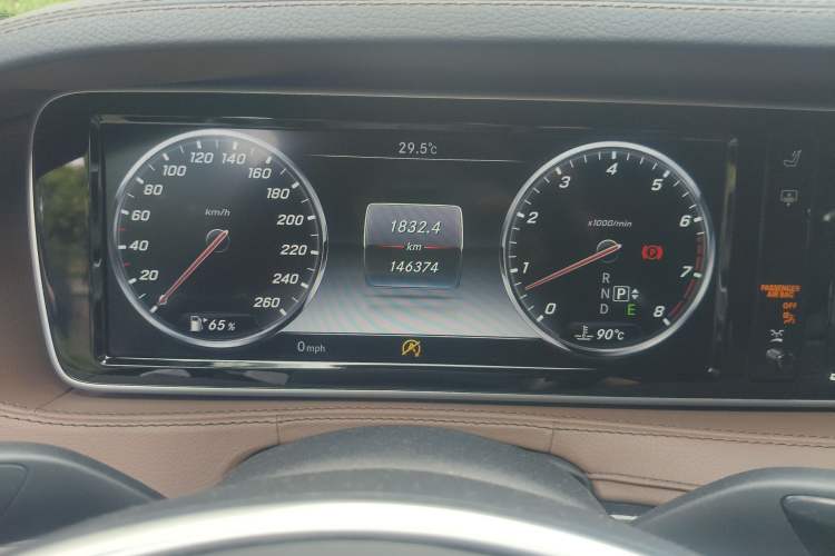Used Mercedes-Benz S-Class 2016 S 400 L 4MATIC Instrument Cluster