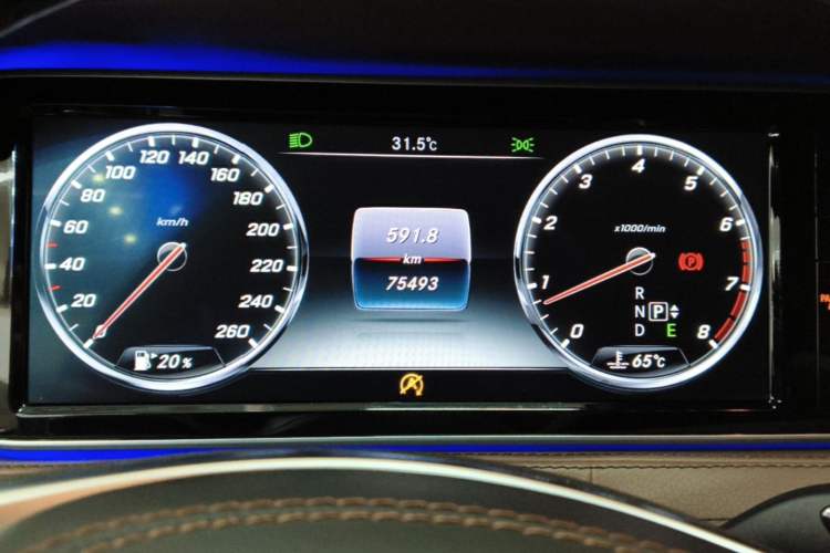 Used Mercedes-Benz S-Class 2016 S 320 L Luxury Model Instrument Cluster