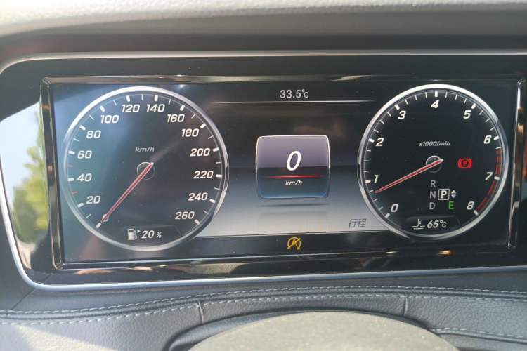 Used Mercedes-Benz S-Class 2016 S 320 L Luxury Model Instrument Cluster