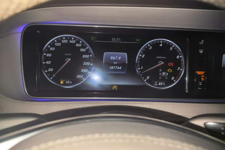 Used Mercedes-Benz S-Class 2016 S 320 L Business Model Instrument Cluster