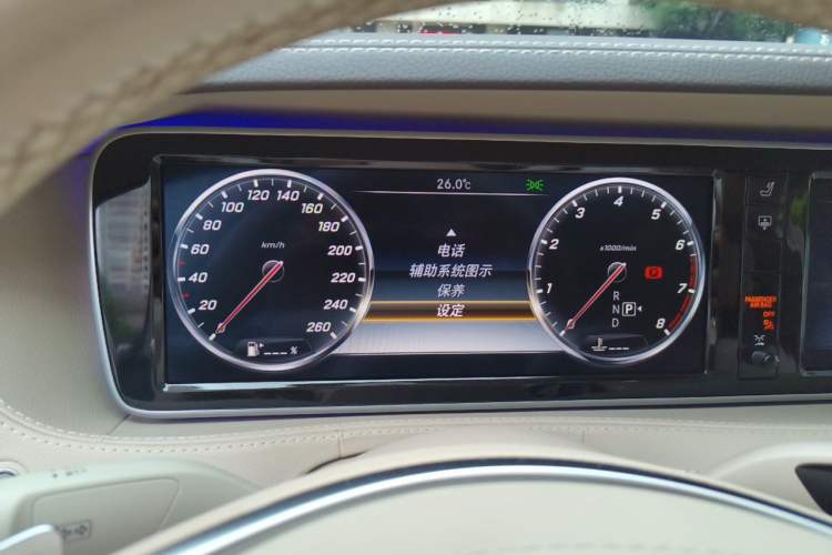 Used Mercedes-Benz S-Class 2016 S 320 L Luxury Model Instrument Cluster