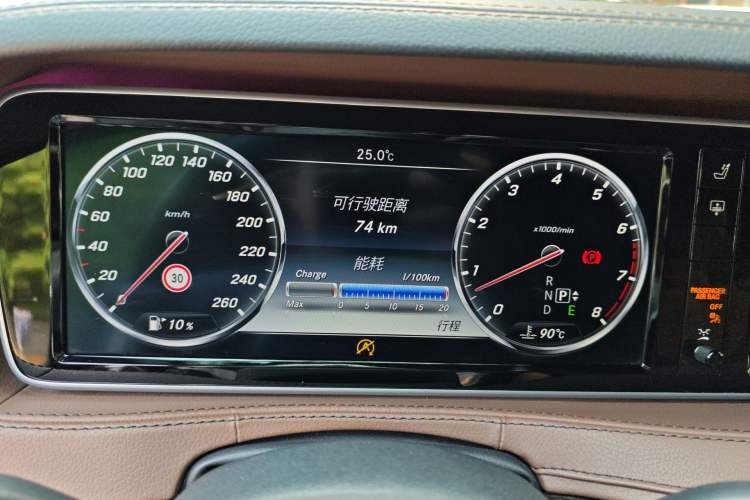 Used Mercedes-Benz S-Class 2016 S 320 L Business Model Instrument Cluster