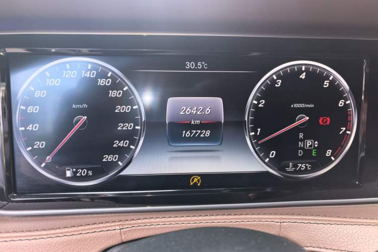 Used Mercedes-Benz S-Class 2016 S 320 L Business Model Instrument Cluster