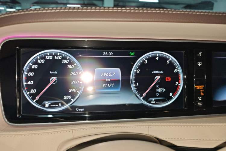 Used Mercedes-Benz S-Class 2016 S 320 L Luxury Model Instrument Cluster