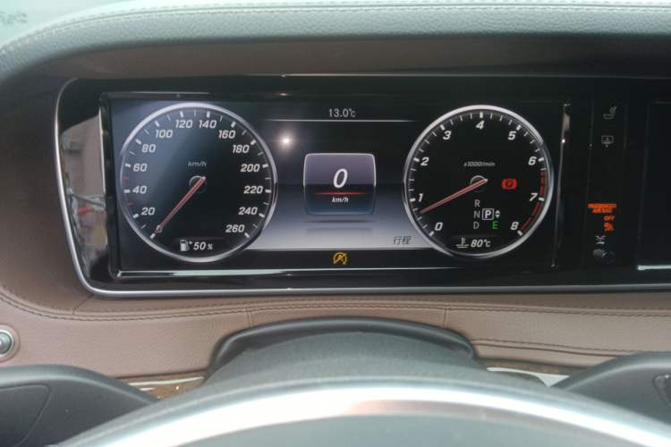 Used Mercedes-Benz S-Class 2016 S 320 L Business Model Instrument Cluster
