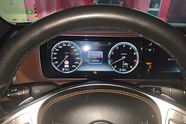 Used Mercedes-Benz S-Class 2016 S 320 L Business Model Instrument Cluster