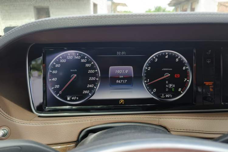 Used Mercedes-Benz S-Class 2016 S 320 L Business Model Instrument Cluster