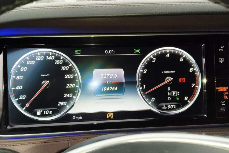 Used Mercedes-Benz S-Class 2016 S 400 L 4MATIC Instrument Cluster