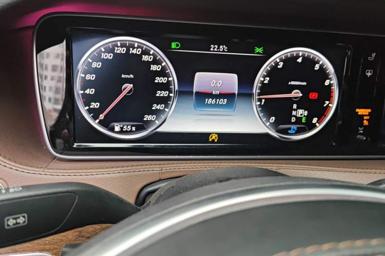 Used Mercedes-Benz S-Class 2016 S 320 L Business Model Instrument Cluster