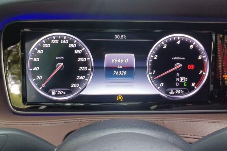 Used Mercedes-Benz S-Class 2016 S 320 L Business Model Instrument Cluster