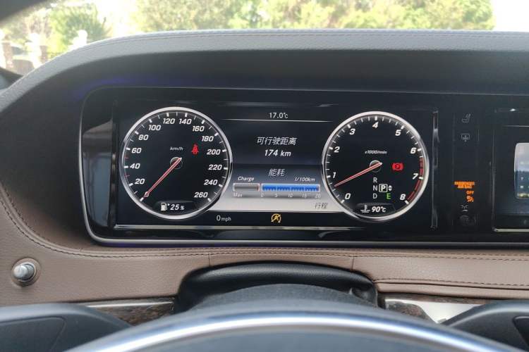 Used Mercedes-Benz S-Class 2016 S 320 L Business Model Instrument Cluster