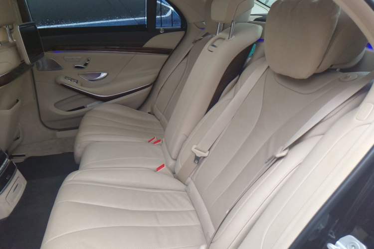 Used Mercedes-Benz S-Class 2016 S 320 L Luxury Model Left Rear Seat