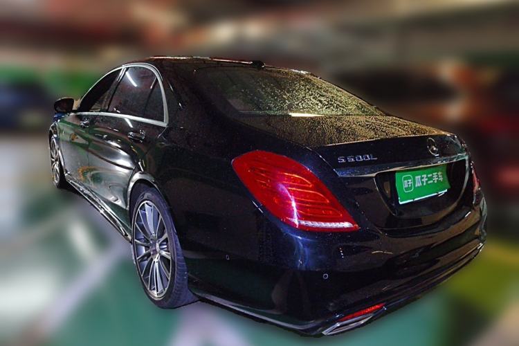 Used Mercedes-Benz S-Class 2016 S 500 L 4MATIC Rear Left 45 Deg