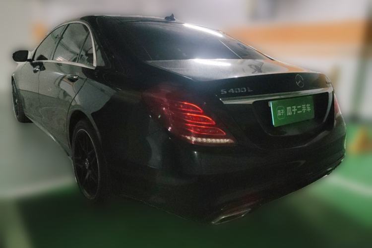 Used Mercedes-Benz S-Class 2016 S 400 L 4MATIC Rear Left 45 Deg