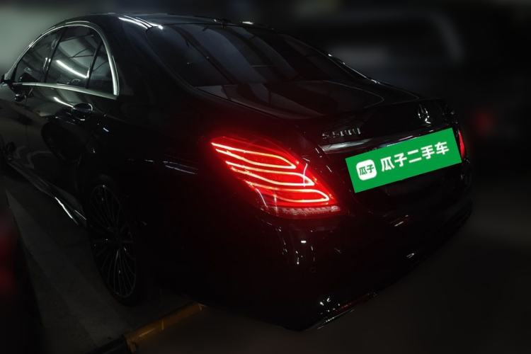 Used Mercedes-Benz S-Class 2016 S 500 L 4MATIC Rear Left 45 Deg