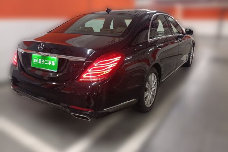 Used Mercedes-Benz S-Class 2016 S 320 L Luxury Model Rear Right 45 Deg