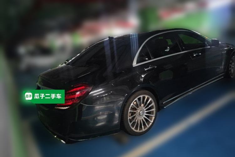 Used Mercedes-Benz S-Class 2016 S 320 L Luxury Model Rear Right 45 Deg