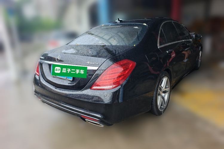 Used Mercedes-Benz S-Class 2016 S 400 L 4MATIC Rear Right 45 Deg