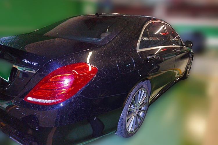Used Mercedes-Benz S-Class 2016 S 500 L 4MATIC Rear Right 45 Deg