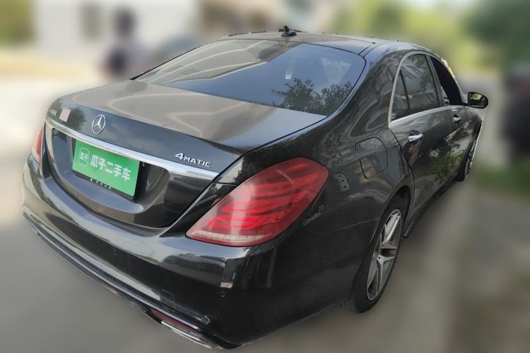 Used Mercedes-Benz S-Class 2016 S 400 L 4MATIC Rear Right 45 Deg