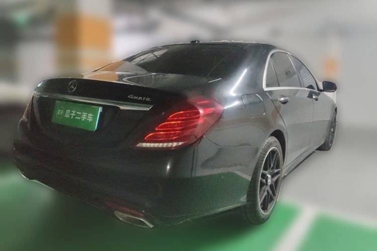 Used Mercedes-Benz S-Class 2016 S 400 L 4MATIC Rear Right 45 Deg