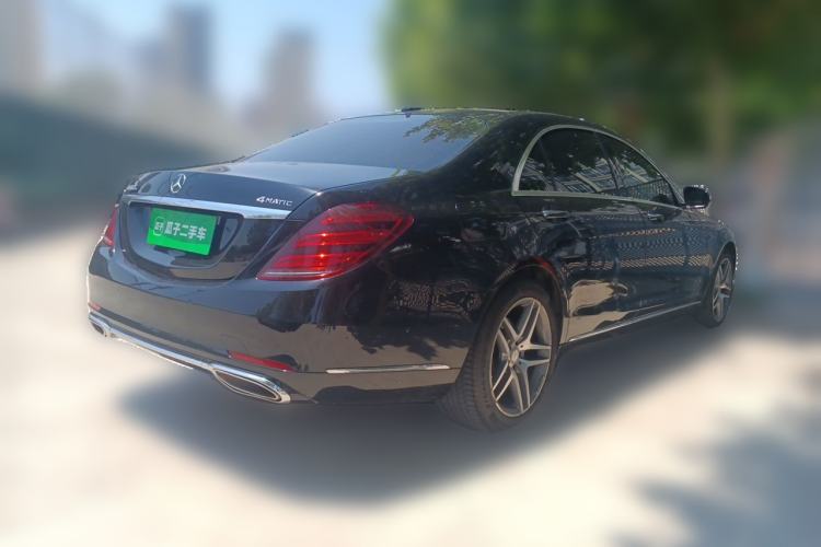 Used Mercedes-Benz S-Class 2016 S 320 L Luxury Model Rear Right 45 Deg