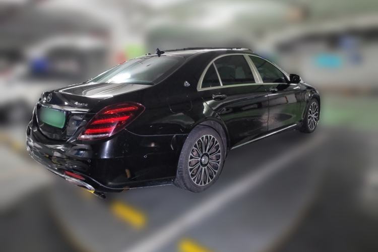 Used Mercedes-Benz S-Class 2016 S 320 L Luxury Model Rear Right 45 Deg