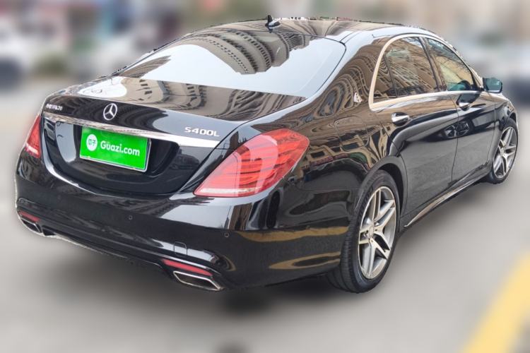 Used Mercedes-Benz S-Class 2016 S 400 L 4MATIC Rear Right 45 Deg