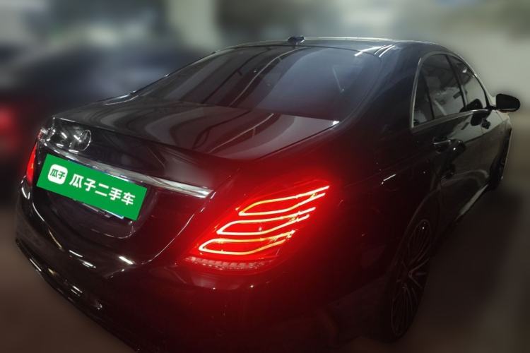 Used Mercedes-Benz S-Class 2016 S 500 L 4MATIC Rear Right 45 Deg